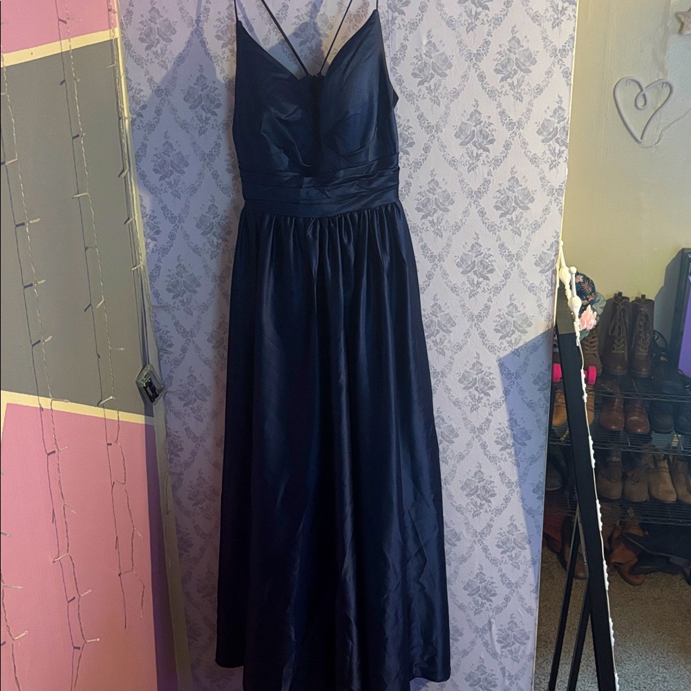 Christina Wu Navy Celebration Gown